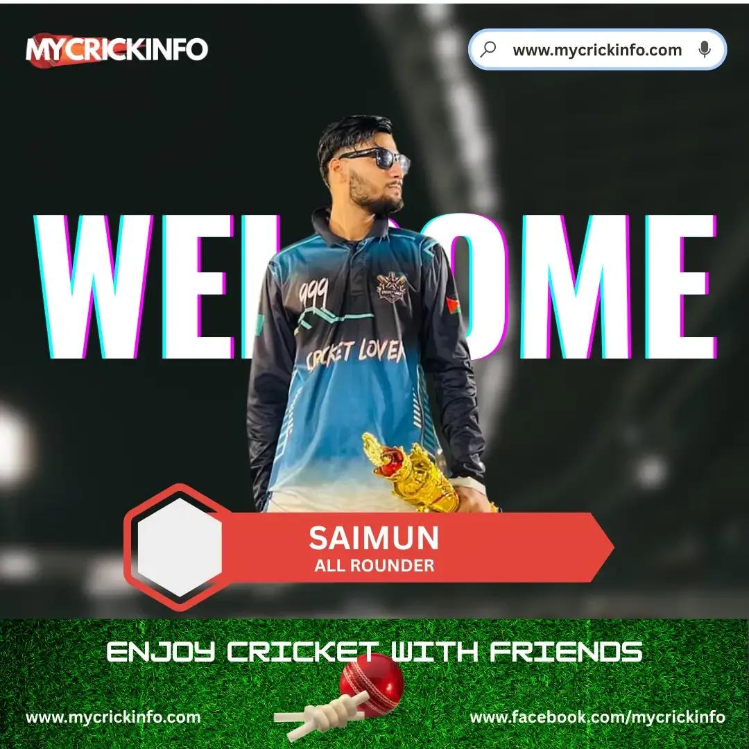 Saimun – The Solid Right-Handed All-Rounder from Feni